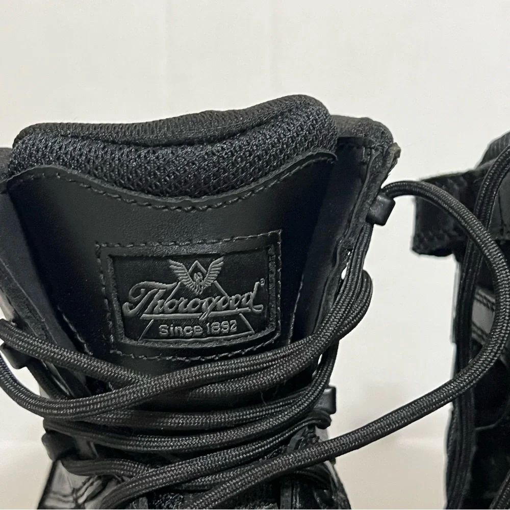 Thorogood Men Leather Side Zip Waterproof Boots